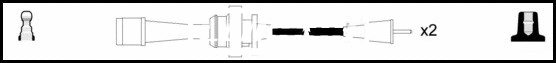 Ignition Cable Kit (HOES1008)