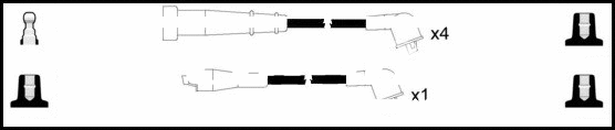 Ignition Cable Kit (HOES597)
