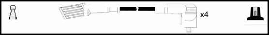 Ignition Cable Kit (HOES854)