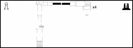 Ignition Cable Kit (HOES820)