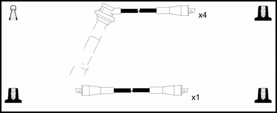 Ignition Cable Kit (HOES274)