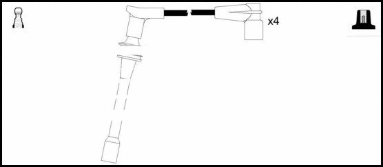 Ignition Cable Kit (HOES782)
