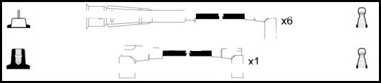 Ignition Cable Kit (HOES355)