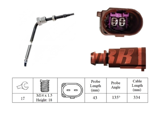 Sensor, exhaust gas temperature (LXT393)