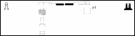 Ignition Cable Kit (HOES200)