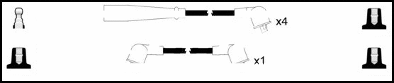 Ignition Cable Kit (HOES1356)