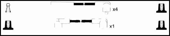 Ignition Cable Kit (HOES609)