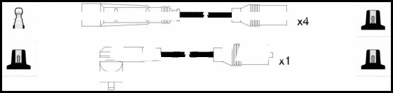 Ignition Cable Kit (HOES1071)