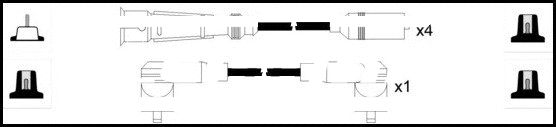 Ignition Cable Kit (HOES580)