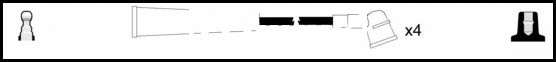 Ignition Cable Kit (HOES1357)