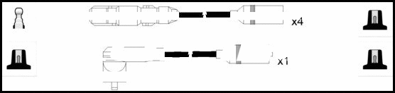Ignition Cable Kit (HOES560)