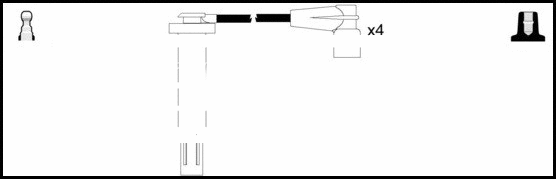 Ignition Cable Kit (HOES1149)