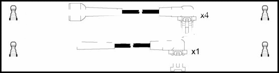 Ignition Cable Kit (HOES149)