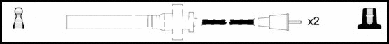 Ignition Cable Kit (HOES923)