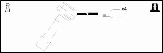 Ignition Cable Kit (HOES630)