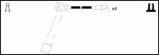 Ignition Cable Kit (HOES978)