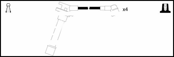 Ignition Cable Kit (HOES109)