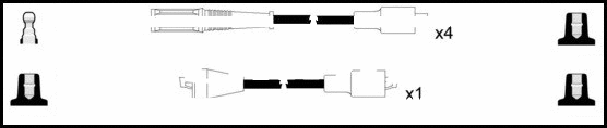 Ignition Cable Kit (HOES400)