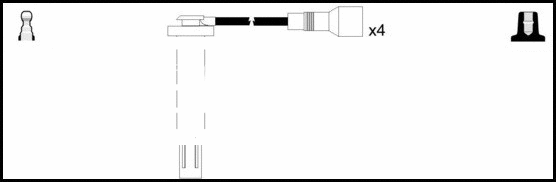 Ignition Cable Kit (HOES921)
