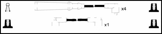 Ignition Cable Kit (HOES119)