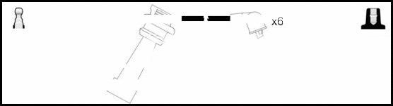 Ignition Cable Kit (HOES1042)
