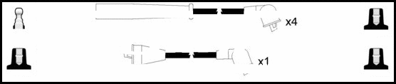 Ignition Cable Kit (HOES431)