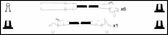 Ignition Cable Kit (HOES480)