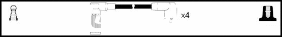 Ignition Cable Kit (HOES1327)