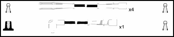 Ignition Cable Kit (HOES134)