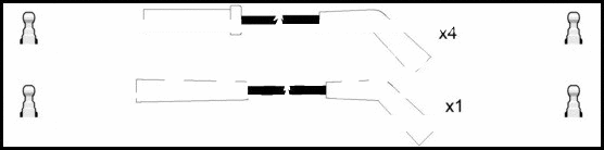 Ignition Cable Kit (HOES486)