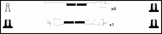 Ignition Cable Kit (HOES358)