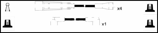 Ignition Cable Kit (HOES784)
