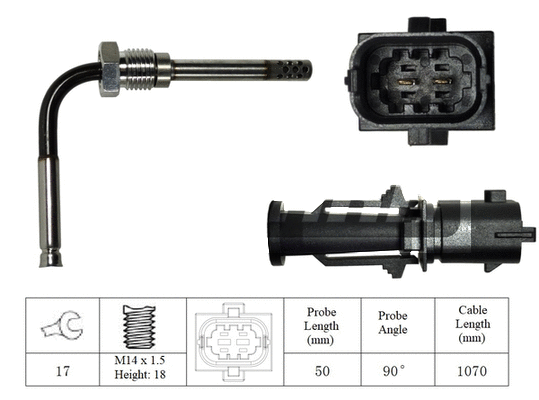 Sensor, exhaust gas temperature (LXT049)
