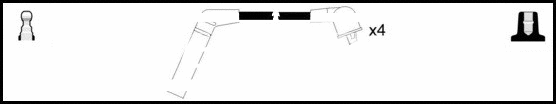 Ignition Cable Kit (HOES595)