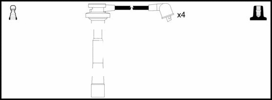 Ignition Cable Kit (HOES922)