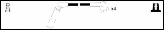 Ignition Cable Kit (HOES529)