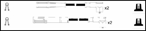 Ignition Cable Kit (HOES1029)