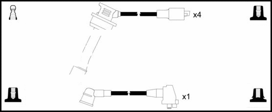 Ignition Cable Kit (HOES1126)
