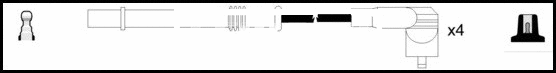 Ignition Cable Kit (HOES1248)