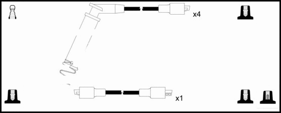 Ignition Cable Kit (HOES1169)