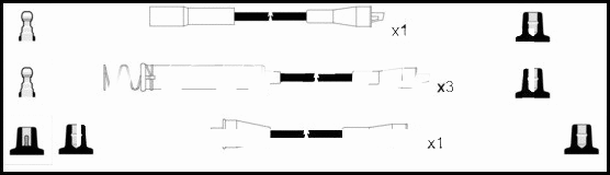 Ignition Cable Kit (HOES564)