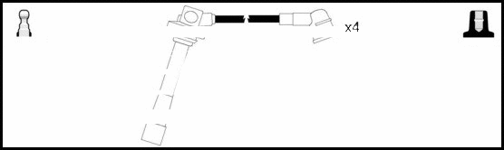 Ignition Cable Kit (HOES980)
