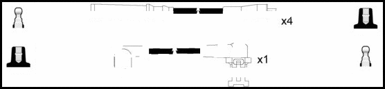 Ignition Cable Kit (HOES563)