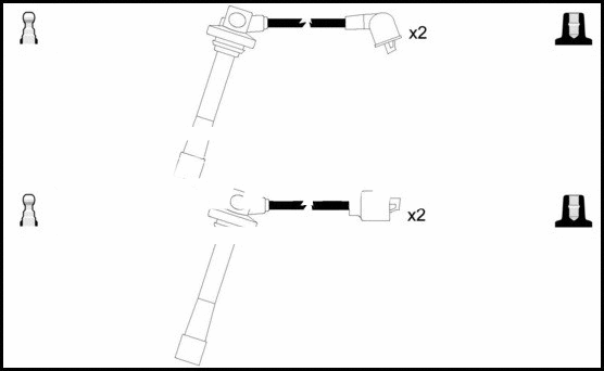 Ignition Cable Kit (HOES254)