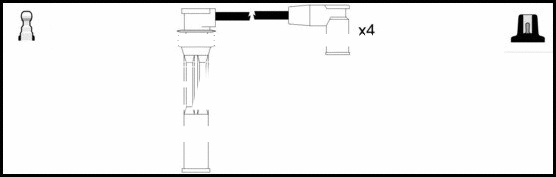 Ignition Cable Kit (HOES1052)