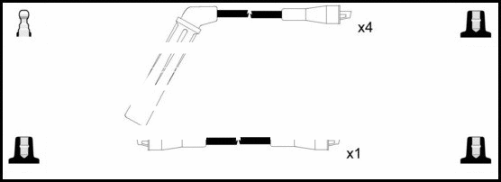 Ignition Cable Kit (HOES596)