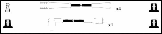 Ignition Cable Kit (HOES968)