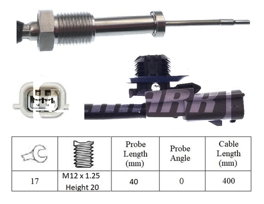 Sensor, exhaust gas temperature (LXT354)