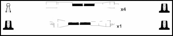 Ignition Cable Kit (HOES384)