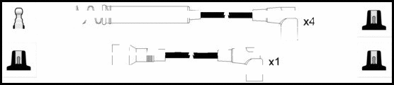 Ignition Cable Kit (HOES198)